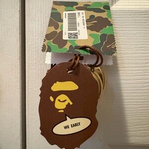 A Bathing Ape Bape Black Graphic Logo clothing tags only!